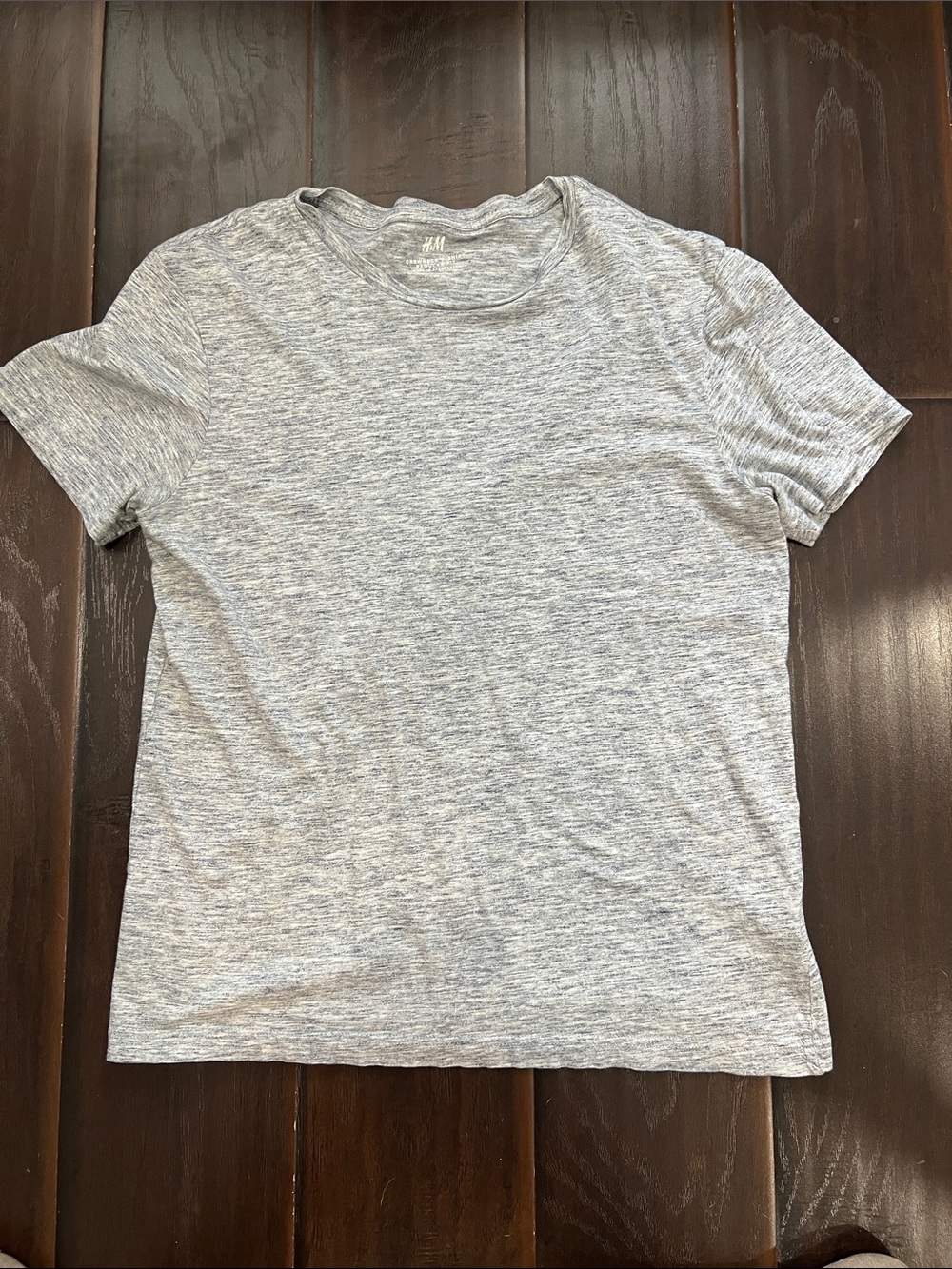 H&M Grey Cotton Tee, size M